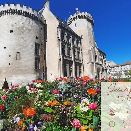 Maison De Confortable Avec Cour Interieure Holiday home Angouleme